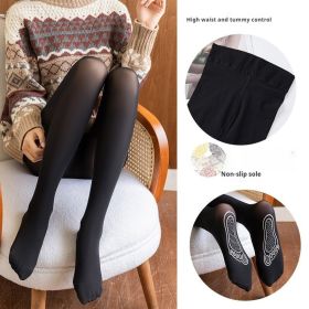 Steel Wire Stocking Women's Sexy Black Not Rotten Flesh Color Durable Anti-snagging (Option: Black-Average Size)